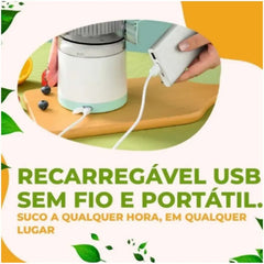 Espremedor de Frutas USB Recarregável